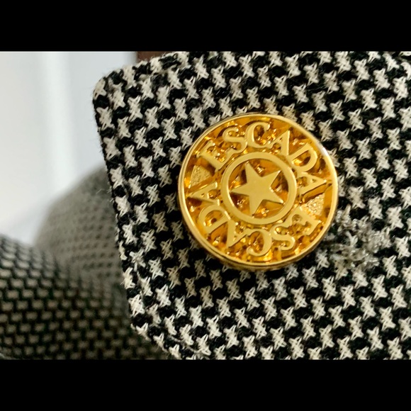 Vintage Black and White Escada Trousers Size 36 - Picture 4 of 4